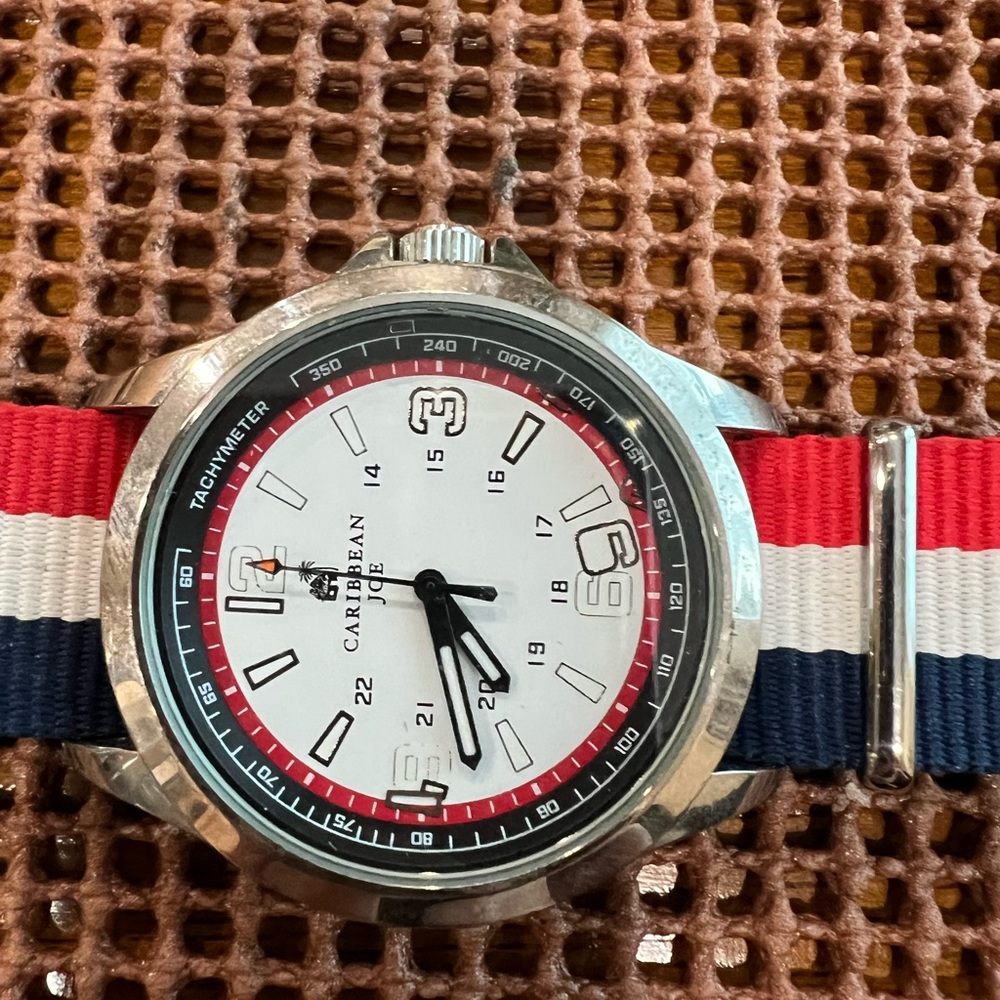 Caribbean Joe Patriotic watch